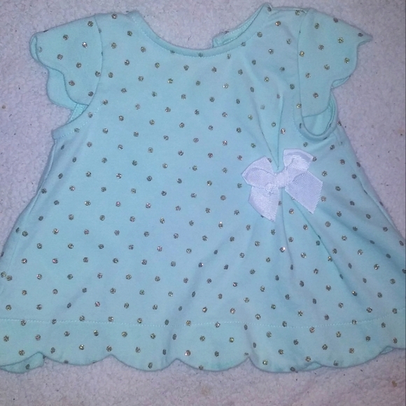 Tahari baby girl set of two top and leggings size 0-3 months - Picture 2 of 9